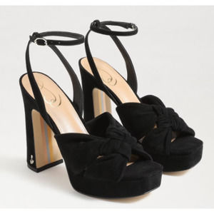 Sam Edelman Black Platform Heels